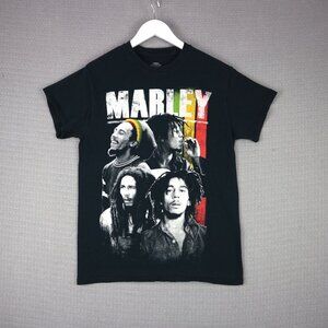 Bob Marley Jamaica Tee Mens Small Black